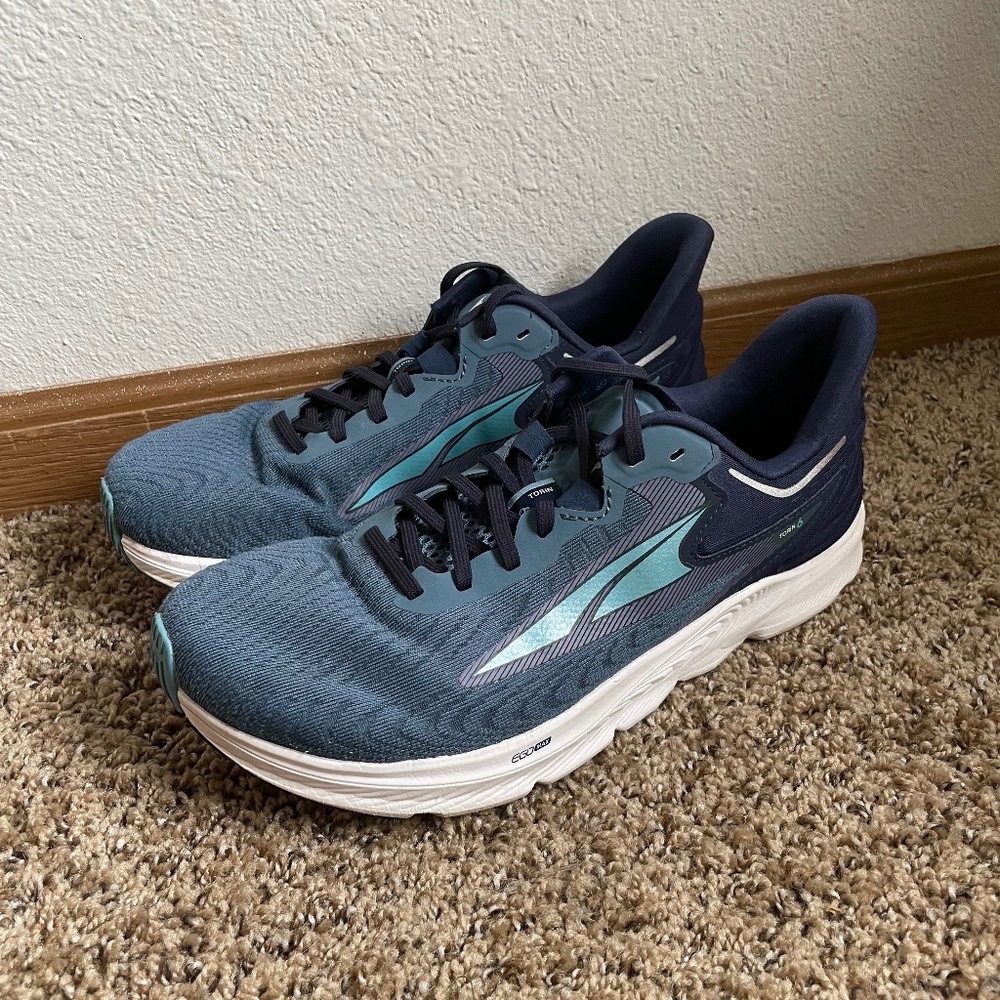 Altra Torin 6 Mineral Blue Mens Size 9.5